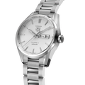 Shop Authentic Tag Heuer Carrera Calibre 5 Automatic White Dial Silver Steel Strap Watch for Men - WAR201B.BA0723 - Luxxuri