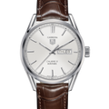  Shop Authentic Tag Heuer Carrera Calibre 5 Automatic White Dial Brown Leather Strap Watch for Men - WAR201B.FC6291 - Luxxuri