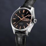  Shop Authentic Tag Heuer Carrera Black Dial Watch for Men - WAR201C.FC6266 - Luxxuri