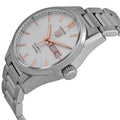  Shop Authentic Tag Heuer Carrera Calibre 5 White Dial Silver Steel Strap Watch for Men - WAR201D.BA0723 - Luxxuri