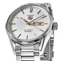  Shop Authentic Tag Heuer Carrera Calibre 5 White Dial Silver Steel Strap Watch for Men - WAR201D.BA0723 - Luxxuri