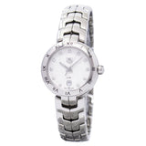  Shop Authentic Tag Heuer Link Diamonds Mother of Pearl Dial Silver Steel Strap Watch for Women - WAT1411.BA0954 - Luxxuri