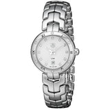  Shop Authentic Tag Heuer Link Diamonds Silver Dial Silver Steel Strap Watch for Women - WAT1413.BA0954 - Luxxuri