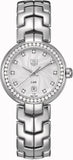  Shop Authentic Tag Heuer Link Diamonds Silver Dial Silver Steel Strap Watch for Women - WAT1414.BA0954 - Luxxuri