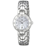  Shop Authentic Tag Heuer Link Diamonds Mother of Pearl Dial Silver Steel Strap Watch for Women -  WAT1417.BA0954 - Luxxuri