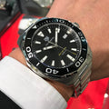  Shop Authentic Tag Heuer Aquaracer Quartz Black Dial Silver Steel Strap Watch for Men - WAY101A.BA0746 - Luxxuri