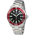  Shop Authentic Tag Heuer Aquaracer Black Dial Silver Steel Strap Watch for Men - WAY101B.BA0746 - Luxxuri
