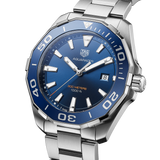  Shop Authentic Tag Heuer Aquaracer Blue Dial Watch for Men - WAY101C.BA0746 - Luxxuri