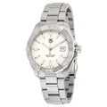  Shop Authentic Tag Heuer Aquaracer Quartz White Dial Silver Steel Strap Watch for Men - WAY1111.BA0928 - Luxxuri