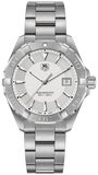  Shop Authentic Tag Heuer Aquaracer Quartz White Dial Silver Steel Strap Watch for Men - WAY1111.BA0928 - Luxxuri