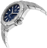  Shop Authentic Tag Heuer Aquaracer Quartz Blue Dial Silver Steel Strap Watch for Men - WAY1112.BA0928 - Luxxuri