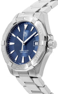  Shop Authentic Tag Heuer Aquaracer Quartz Blue Dial Silver Steel Strap Watch for Men - WAY1112.BA0928 - Luxxuri