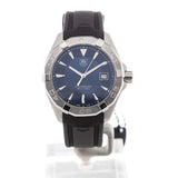  Shop Authentic Tag Heuer Aquaracer Caliber 5 Blue Dial Black Rubber Strap Watch for Men - WAY2112.FT8021 - Luxxuri