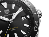  Shop Authentic Tag Heuer Aquaracer Black Dial Silver Steel Strap Watch for Men - WAY111A.BA0928 - Luxxuri