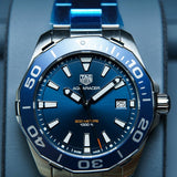  Shop Authentic Tag Heuer Aquaracer Blue Dial Watch for Men - WAY111C.BA0928 - Luxxuri