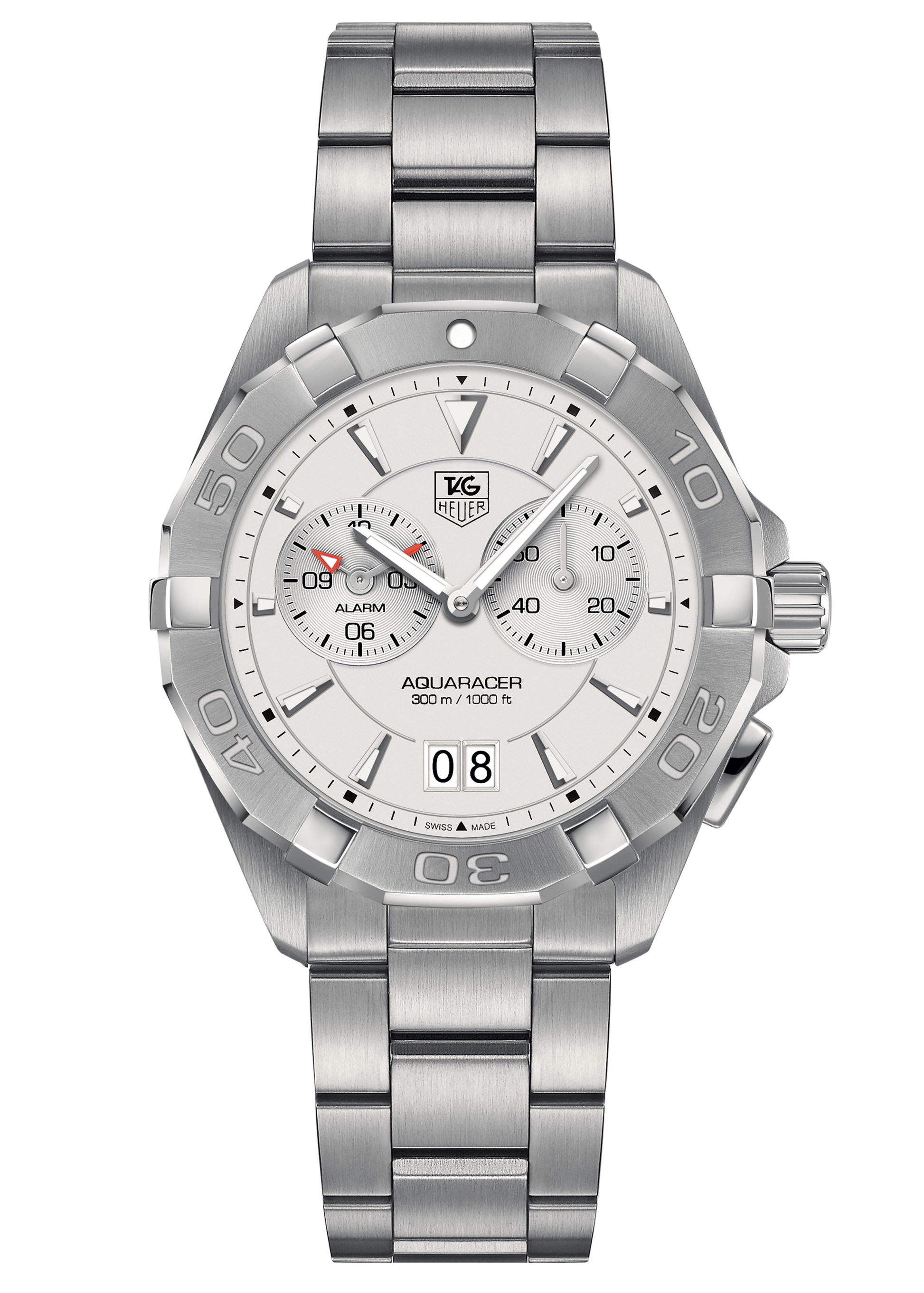 Tag Heuer Aquaracer White Dial Watch for Men - WAY111Y.BA0928