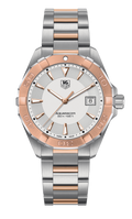  Shop Authentic Tag Heuer Aquaracer Quartz White Dial Silver Strap Watch for Men - WAY1150.BD0911 - Luxxuri