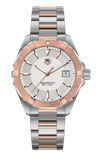  Shop Authentic Tag Heuer Aquaracer Quartz White Dial Silver Strap Watch for Men - WAY1150.BD0911 - Luxxuri