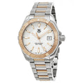  Shop Authentic Tag Heuer Aquaracer Quartz White Dial Silver Strap Watch for Men - WAY1150.BD0911 - Luxxuri