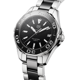  Shop Authentic Tag Heuer Aquaracer Black Dial Watch for Men - WAY131A.BA0913 - Luxxuri