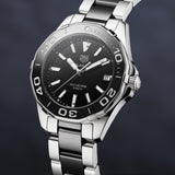  Shop Authentic Tag Heuer Aquaracer Black Dial Watch for Men - WAY131A.BA0913 - Luxxuri