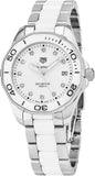  Shop Authentic Tag Heuer Aquaracer Diamonds White Dial Two Tone Steel Strap Watch for Women - WAY131D.BA0914 - Luxxuri