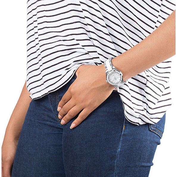  Shop Authentic Tag Heuer Aquaracer Diamonds White Dial Two Tone Steel Strap Watch for Women - WAY131F.BA0914 - Luxxuri