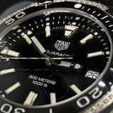  Shop Authentic Tag Heuer Aquaracer Quartz Diamonds Black Dial Two Tone Steel Strap Watch for Women - WAY131G.BA0913 - Luxxuri