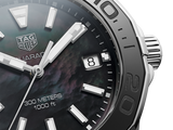  Shop Authentic Tag Heuer Aquaracer Quartz Black Dial Silver Steel Strap Watch for Women - WAY131K.BA0748 - Luxxuri