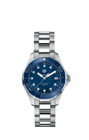  Shop Authentic Tag Heuer Aquaracer Blue Dial Watch for Women - WSY131L.BA0748 - Luxxuri