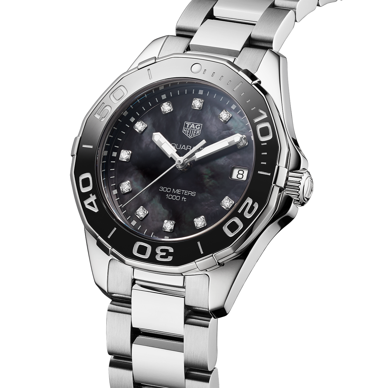 Tag Heuer Aquaracer Black Dial Watch for Women - WAY131M.BA0748