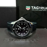  Shop Authentic Tag Heuer Aquaracer Quartz Mother of Pearl Black Dial Black NATO Strap Watch for Women - WAY131M.FT6092 - Luxxuri