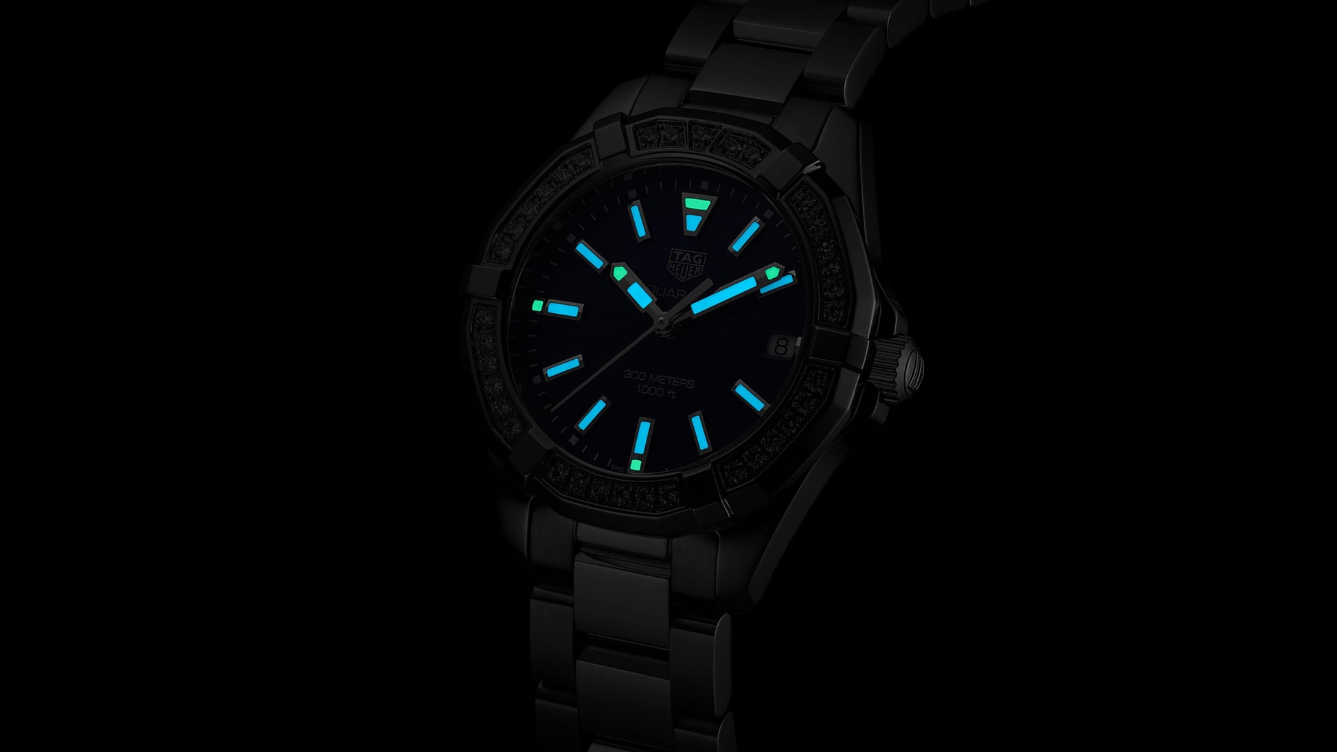  Shop Authentic Tag Heuer Aquaracer Blue Dial Watch for Women - WSY131L.BA0748 - Luxxuri