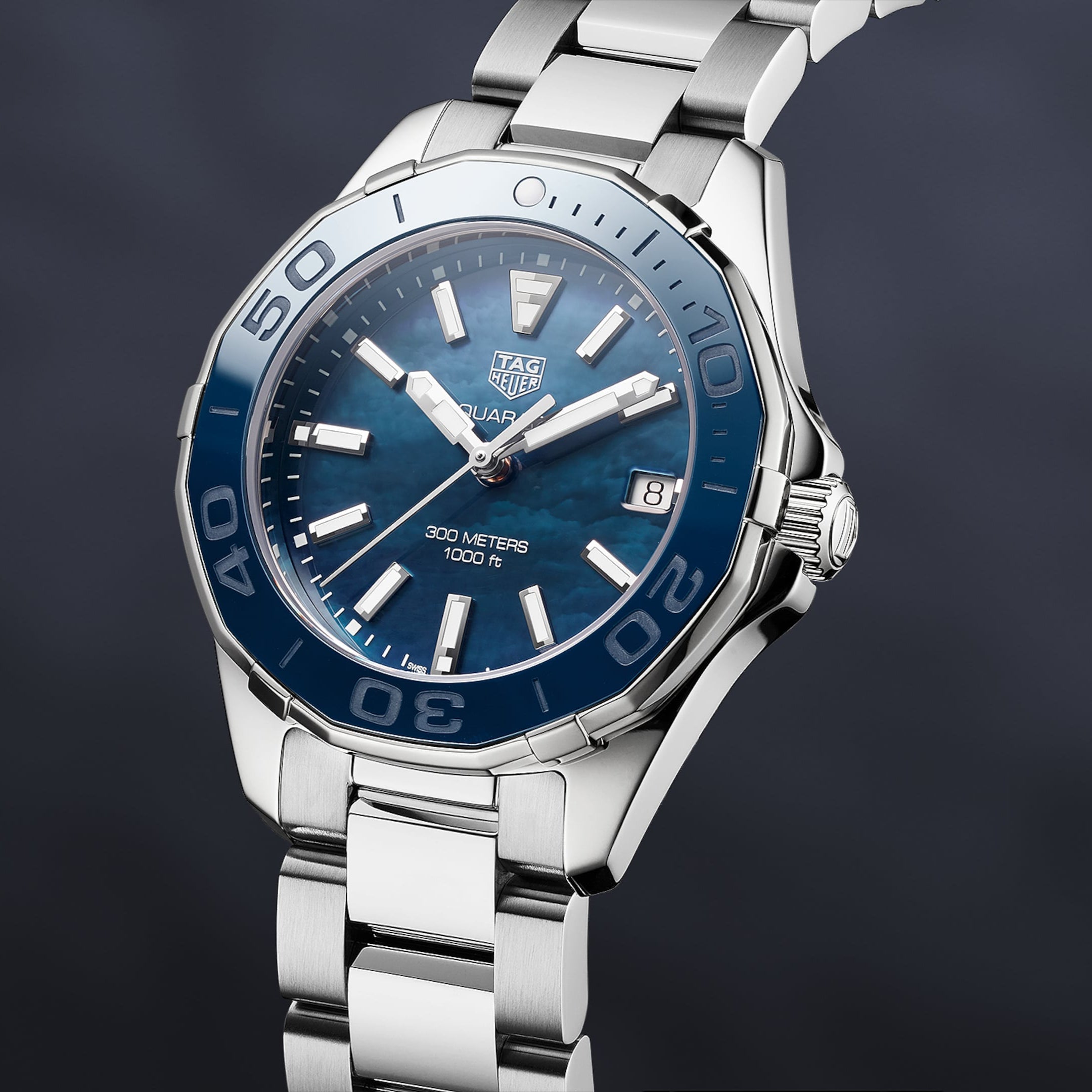 Tag Heuer Aquaracer Blue Dial Watch for Women - WAY131S.BA0748