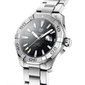  Shop Authentic Tag Heuer Aquaracer Automatic Black Dial Silver Steel Strap Watch for Men - WAY2010.BA0927 - Luxxuri
