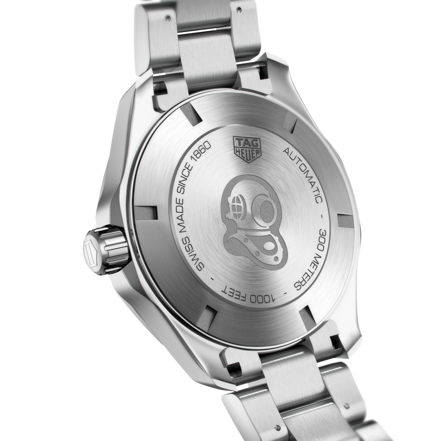  Shop Authentic Tag Heuer Aquaracer Automatic Black Dial Silver Steel Strap Watch for Men - WAY2010.BA0927 - Luxxuri