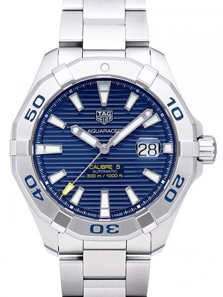  Shop Authentic Tag Heuer Aquaracer Blue Dial Watch for Men - WAY2012.BA0927 - Luxxuri