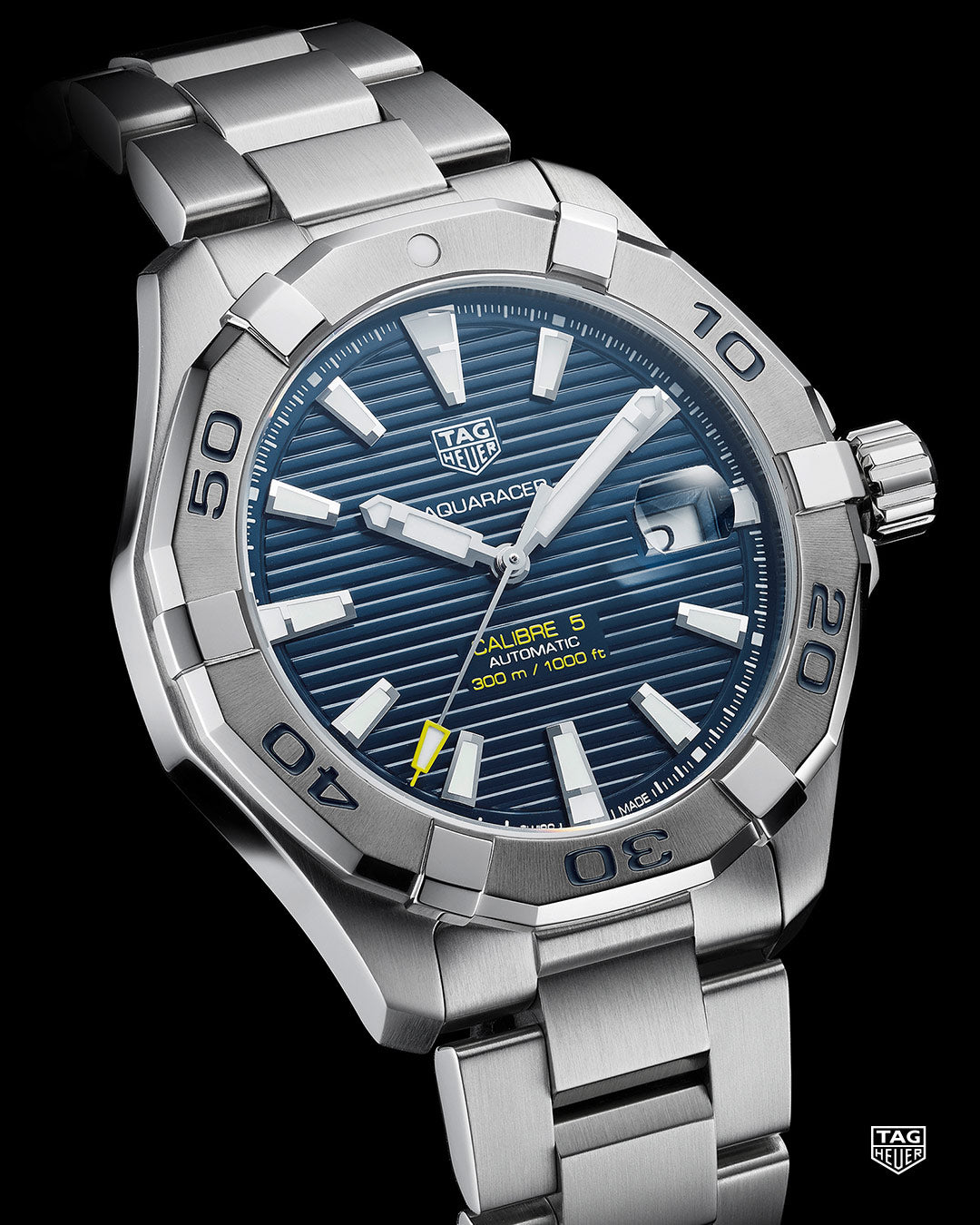  Shop Authentic Tag Heuer Aquaracer Blue Dial Watch for Men - WAY2012.BA0927 - Luxxuri