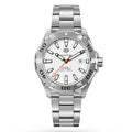  Shop Authentic Tag Heuer Aquaracer Calibre 5 Automatic White Dial Silver Steel Strap Watch for Men - WAY2013.BA0927 - Luxxuri