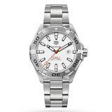  Shop Authentic Tag Heuer Aquaracer Calibre 5 Automatic White Dial Silver Steel Strap Watch for Men - WAY2013.BA0927 - Luxxuri