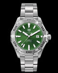  Shop Authentic Tag Heuer Aquaracer Green Dial Watch for Men - WAY2015.BA0927 - Luxxuri