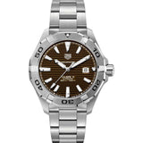  Shop Authentic Tag Heuer Aquaracer Sunray Brown Dial Watch for Men - WAY2018.BA0927 - Luxxuri