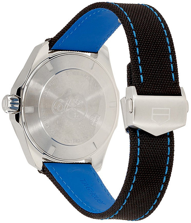  Shop Authentic Tag Heuer Aquaracer Black Dial Watch for Men - WAY201C.FC6395 - Luxxuri