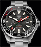  Shop Authentic Tag Heuer Aquaracer Calibre 5 Premiere League Edition Black Dial Silver Stainless Steel Watch for Men - WAY201D.BA0927 - Luxxuri