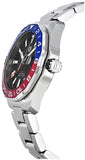  Shop Authentic Tag Heuer Aquaracer GMT Caliber 7 Pepsi Black Dial Silver Steel Strap Watch for Men - WAY201F.BA0927 - Luxxuri