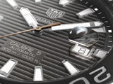 Shop Authentic Tag Heuer Aquaracer Caliber 5 Black Dial Brown Leather Strap Watch for Men - WAY201M.FC6474 - Luxxuri