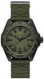  Shop Authentic Tag Heuer Aquaracer Automatic Green Dial Khakhi Green Nylon Strap Watch for Men - WAY208E.FC8222 - Luxxuri