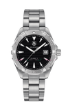  Shop Authentic Tag Heuer Aquaracer Automatic Black Dial Silver Steel Strap Watch for Men - WAY2110.BA0928 - Luxxuri