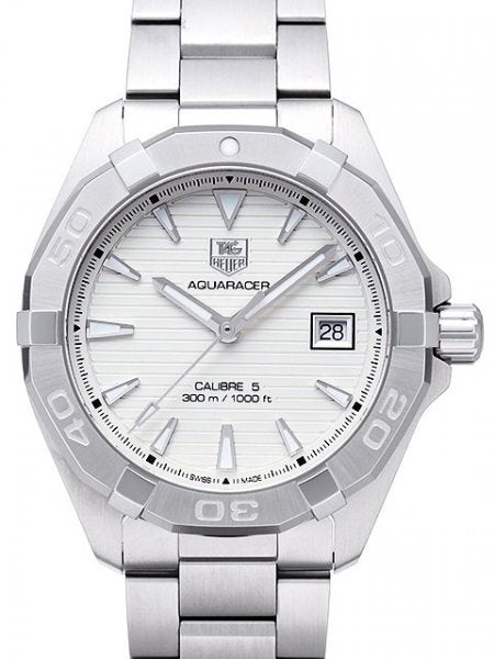  Shop Authentic Tag Heuer Aquaracer White Dial Watch for Men - WAY2111.BA0928 - Luxxuri