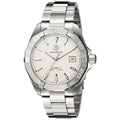  Shop Authentic Tag Heuer Aquaracer Automatic White Dial Silver Steel Strap Watch for Men - WAY2111.BA0928 - Luxxuri